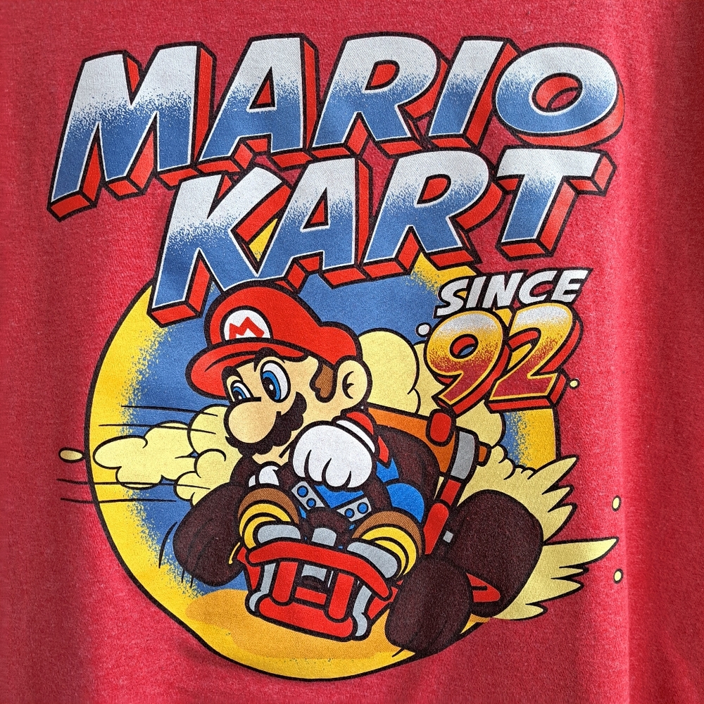 Mario Kart Since 92 graphic tee